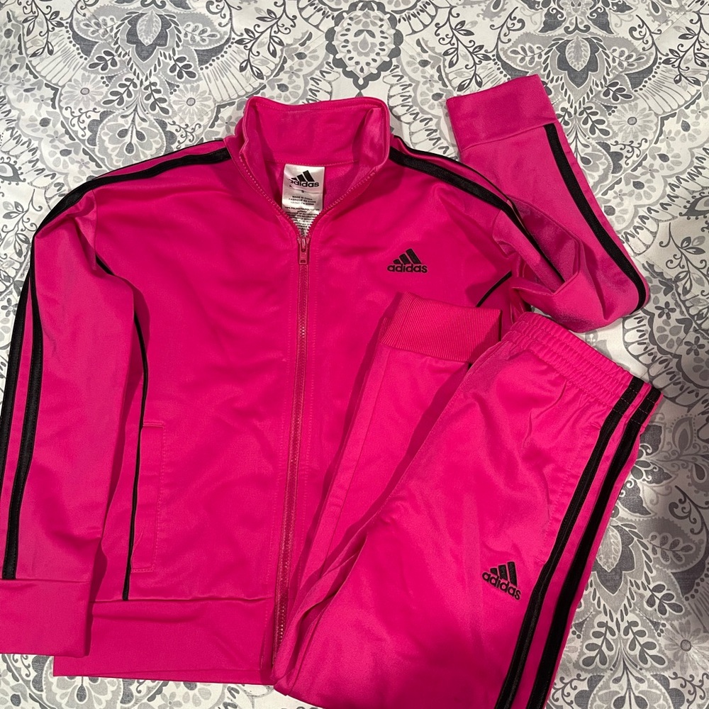 Adidas Pink Track Suit